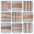 White primed crown gesso wooden moulding for decoration/celing/skirting/antique wood trim for decorative